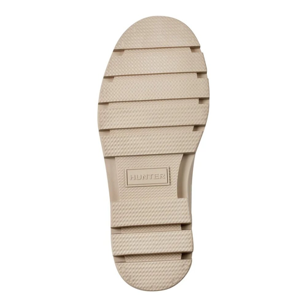 Hunter Women's Diana Waterproof Lace-Up Rain Boots in Medium Natural - Picture 9 of 12